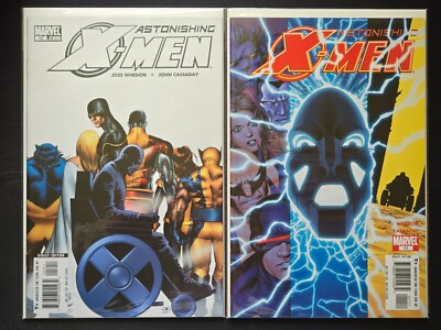 (LOT 2) -Astonishing X-Men #s 11 & 12 (2004 Series) Marvel  'Joss Whedon' VFNM-image