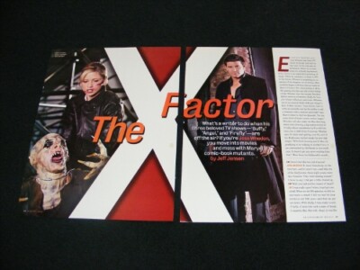 JOSS WHEDON magazine clippings from 2004-image
