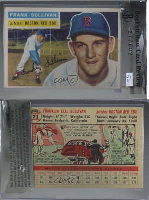 1956 Topps Frank Sullivan (White Back) #71-image