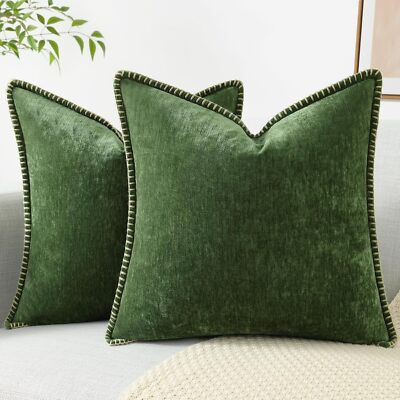 Pillow Covers 18x18 Set of 2,-image