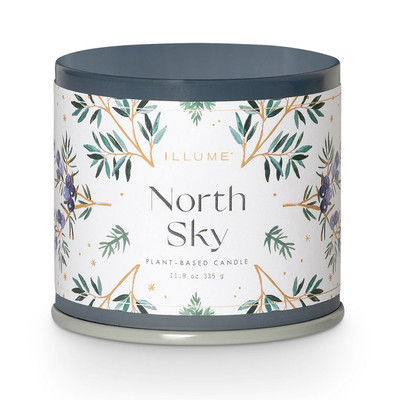 Creative Co-op North Sky Vanity Tin Candle Scented Candle-image
