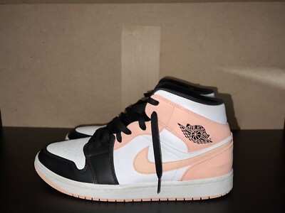Size 11 - Jordan 1 Mid Crimson Tint              **READ DESCRIPTION**-image