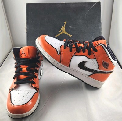 Air Jordan Air Jordan 1 Mid Size 6Y Youth SE GS 'Turf Orange' BQ6931-802 -image