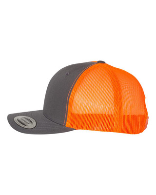 🔥 YP Classics Men Retro Trucker Cap Hat six-panel, mid-profile Snapback 6606-image