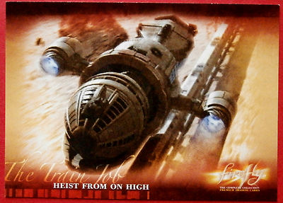 Joss Whedon's FIREFLY - Card #16 - Heist From On High - Inkworks 2006-image