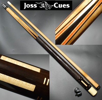 Joss Cues/Joss Gold Logo 80 4 Points 14 Threads Lizard Genuine Leather-image