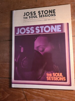 Joss Stone The Soul Sessions Piano  Voice Guitar New Music Book (390)-image