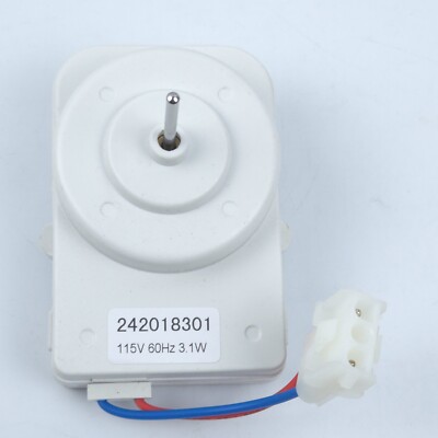 242018301 242018304 Refrigerator Condenser Fan Motor Compatible with Frigidaire,-image