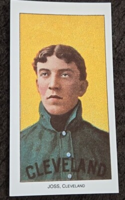 1988 CCC 1909-11 T206 Reprints Addie Joss (Portrait) HOF -#2065-image