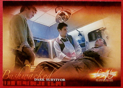 Joss Whedon's FIREFLY - Card #20 - Dark Survivor - Inkworks 2006-image