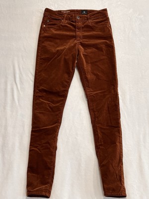 AG Adriano Goldschmied Brick Farrah High Rise Skinny Jeans Size 28R, 630GW2T1509-image