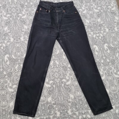 Levi's Vintage 90s 881 Orange Tab Jeans W30 L30 Women's Black -image