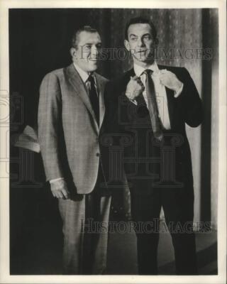 1961 Press Photo Jack Carter appearing on CBS-TV's 