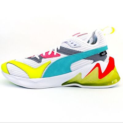 Puma LQDCell Origin 90s Sneakers Mens Size 9.5 Shoes Neon Retro Orange Yellow-image