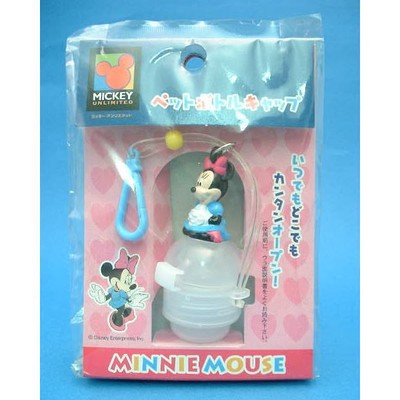 Disney Minnie Plastic Bottle Cap Nap — Creative Co., Ltd. Discontinued Used-image
