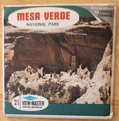 Viewmaster packet A325 - Mesa Verde NP-image