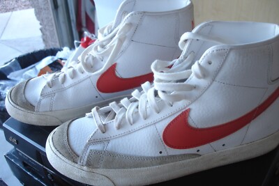 Mens Nike Blazer Mid '77 Vintage 'White Mantra Orange' size 10 (BQ6806-110)-image