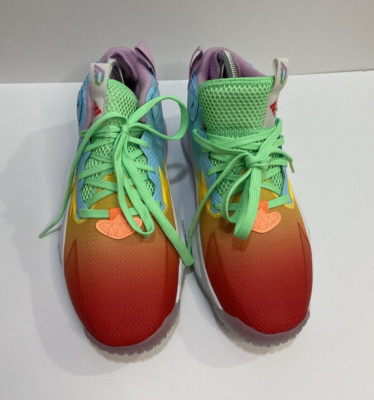 Adidas Dame 8 Mid Rainbow-Size 7.5-image