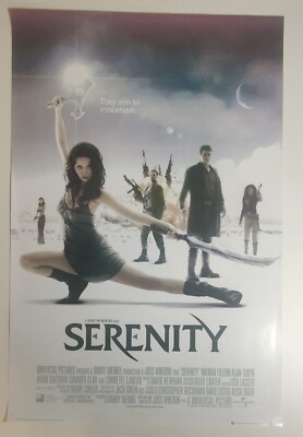 SERENITY (Joss Whedon) MOVIE POSTER FIREFLY - NEW 24X36-image