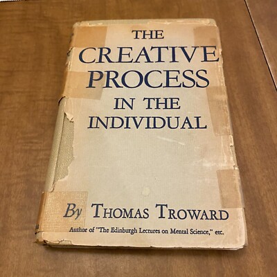 The Creative Process In The Individual by Thomas Troward 1955 Hardcover Book-image