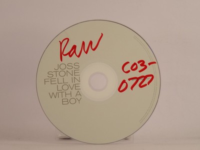 JOSS STONE FELL IN LOVE WITH A BOY (Y1) 1 Track Promo CD Single Plastic Sleeve -image