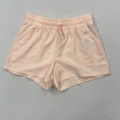 DSG Women's Mid Rise Short Size XL Peach Orange Relaxed Fit-image