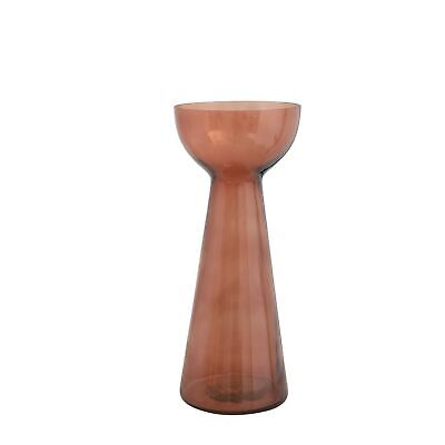 Creative Co-Op Modern Glass Vase, Brown-image