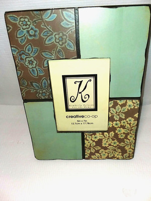Creative Co-op 2009 Kimberly Poloson Decorative Picture Frame For 5X7 Photo-image