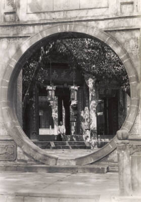 Amarapur The Joss House Burma Myanmar 1900 OLD PHOTO-image