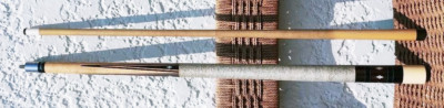 Letter Joss 1983 Custom Cues White Logo bat and shaft Vintage Rare From Japan-image