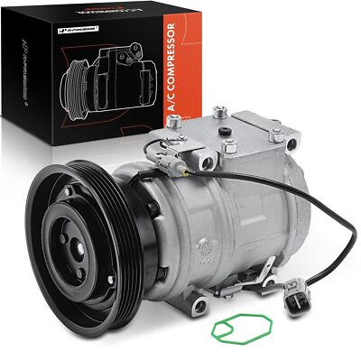 A-Premium A/C Compressor With Clutch Compatible With Toyota Camry 2.0L 2.2L 1986-image