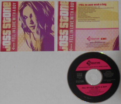 Joss Stone - Fell in Love With a Boy - 2003 U.S. promo cd-image