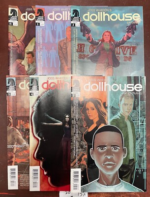 Joss Whedon's DOLLHOUSE EPITAPHS #1-5 + One-Shot COMPLETE SET LOT OF 6-image
