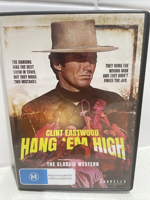 Hang 'em High | Six Shooter Classics (DVD, 1968) Clint Eastwood Reg 4-image