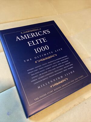 America's Elite 1000: The Ultimate List Millennium Issue. Edited by Trevor White-image