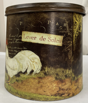 Creative Co-op Farmhouse Decorative  Tin / Pail - 10” Tall-image