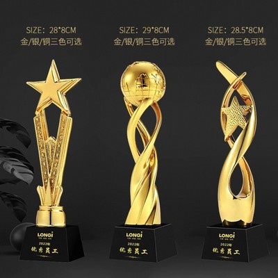 Oscar Grammy trophy Creative Competition Festival Birthday Trophy Company Prize-image