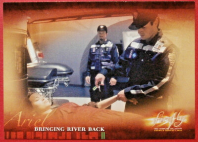 Joss Whedon's FIREFLY - Card #38 - BRINGING RIVER BACK - Inkworks 2006-image