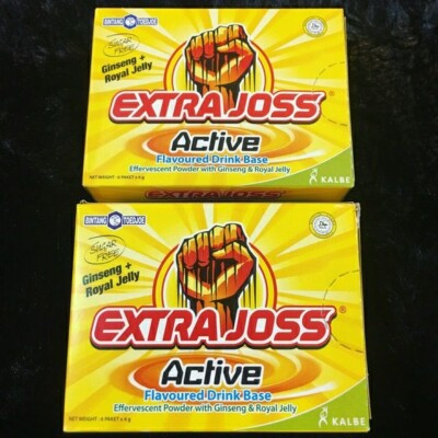 120 Sachets EXTRA JOSS Ginseng Active Original Flavour Quick Energy Boost Drink-image