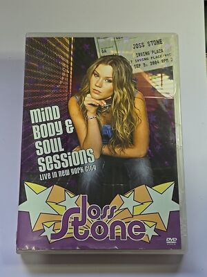 Joss Stone Mind Body And Soul Sessions DVD - VERY GOOD - Free Post - Region 4 NO-image