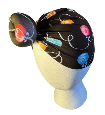 Baby Hat With Colorful Lightbulb Print By Joss + J  Eco-Friendly & Organic Bambo-image