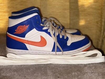 Size 9 - Jordan 1 Mid Knicks 2023-image