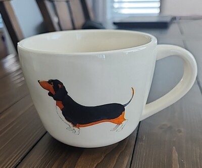 Creative Co-op Dachshund Dog Fire Hydrant Coffee Mug Avery Tillmon-image