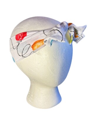 Joss + J Ivory Holiday Lights Headband For Babies  Ethically Made Bamboo & Organ-image