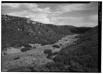 Mesa Verde National Park Main Entrance Road,Cortez,Montezuma County,CO,HABS,36-image