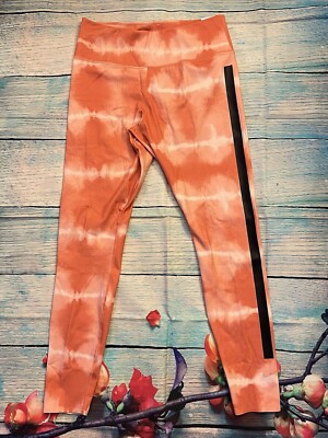 Women Medium - Nike Dri-FIT Orange One Luxe Mid-Rise Printed Training Legging-image