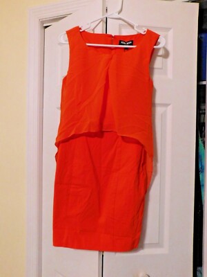 VERO MODA, NWT, Orange Dress, Gorgeous!!!-image
