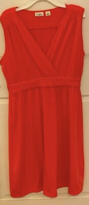 Bright Orange Dress.-image