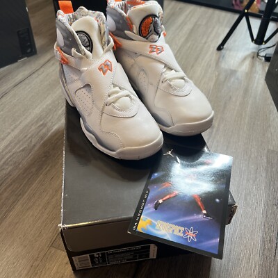 Size 5.5 - Jordan 8 Retro Orange Blaze 2007-image