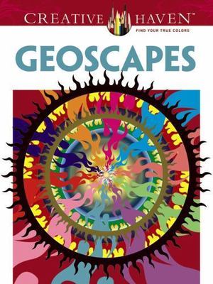 Creative Haven GeoScapes Coloring Book [Creative Haven Coloring Books] [Adult Co-image